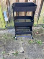 Trolley IKEA, Huis en Inrichting, Keuken | Keukenelementen, Ophalen, Minder dan 50 cm, Gebruikt, Zwart