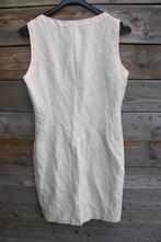 Jurk beige/ roze Claudia Strater mt 36 Vaste prijs, Beige, Ophalen of Verzenden, Zo goed als nieuw, Knielengte
