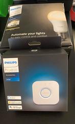 Philips Hue Bridge + E27 Starterspakket. (ook los te koop), Ophalen, Nieuw, Kunststof, Minder dan 50 cm