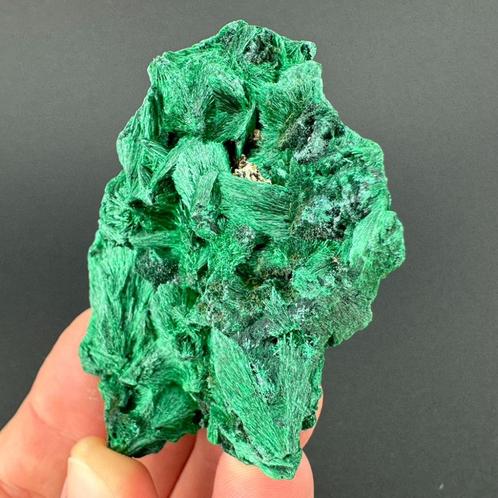 Malachiet uit Congo, Verzamelen, Mineralen en Fossielen, Mineraal, Ophalen of Verzenden