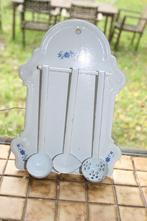 Speelgoed emaille keukenrek met 3 lepels, Antiek en Kunst, Ophalen of Verzenden