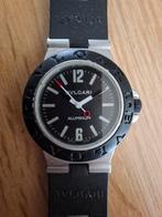 Bulgari Aluminium Polshorloge, Sieraden, Tassen en Uiterlijk, Overige merken, Gebruikt, Staal, Polshorloge