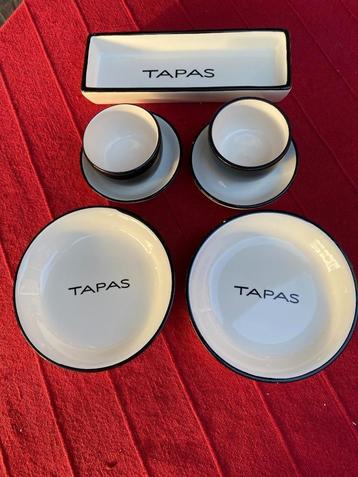 Tapas servies beschikbaar voor biedingen