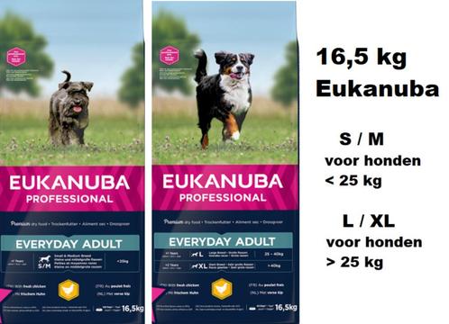 16,5 kg grote zak kip adult hondenvoer S M L XL  <  > 25 kg, Dieren en Toebehoren, Dierenvoeding, Hond, Ophalen of Verzenden