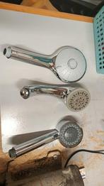 diverse douchekoppen, Ophalen