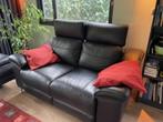 lederen fauteuil, Huis en Inrichting, Fauteuils, Ophalen, Gebruikt, Leer, 75 tot 100 cm