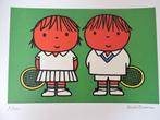 Zeefdruk Nijntje Dick Bruna Tennis, Antiek en Kunst, Kunst | Litho's en Zeefdrukken, Ophalen of Verzenden