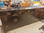 Chinese Kast / dressoir, Ophalen, Gebruikt, Teakhout, 200 cm of meer