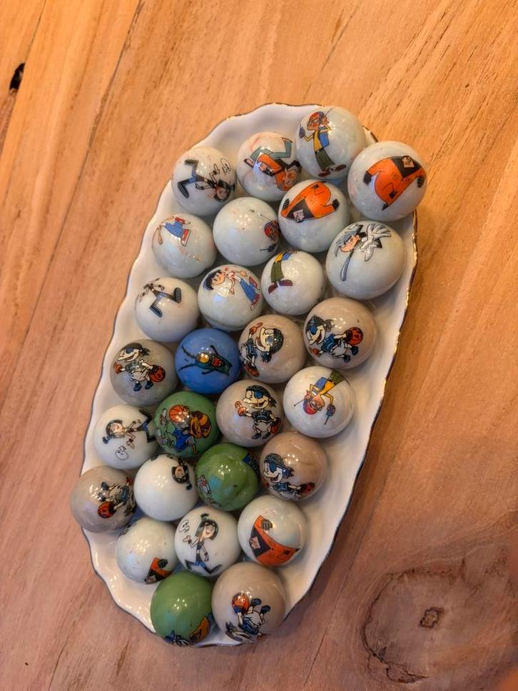 Set 28 Nickelodeon Danny Phantom knikkers – zeldzaam!, Kinderen en Baby's, Speelgoed | Buiten | Los speelgoed, Zo goed als nieuw