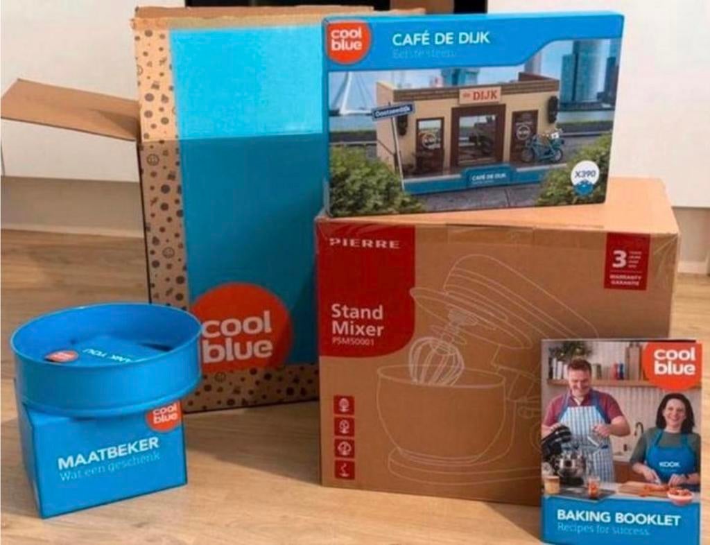 Coolblue Kerstpakket met Pierre Keukenmachine, Ophalen of Verzenden, Nieuw