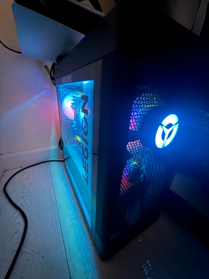 Lenovo Legion T5 26AMR5 Gaming PC, Computers en Software, Desktop Pc's, Gebruikt, 3 tot 4 Ghz, SSD, 16 GB, Met videokaart, Gaming