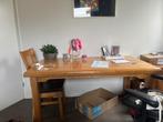 Gratis, Huis en Inrichting, Tafels | Eettafels, Ophalen, Gebruikt, Eikenhout, 50 tot 100 cm