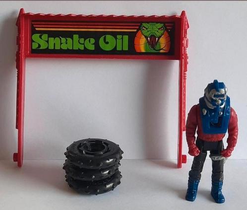 M.A.S.K. MASK Sly Rax + Pit Stop Catapult onderdelen 1987, Verzamelen, Poppetjes en Figuurtjes, Gebruikt, Ophalen of Verzenden