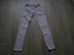 Z.g.a.n. roze stretch Hema skinny fit jeans, broek, mt. 146, Meisje, Ophalen of Verzenden, Broek, Zo goed als nieuw