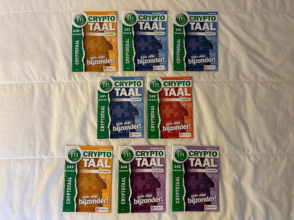 Jan Meulendijk’s CRYPTOTAAL, 5 stippen, Denksport, Hobby en Vrije tijd, Denksport en Puzzels, Ophalen of Verzenden, Minder dan 500 stukjes