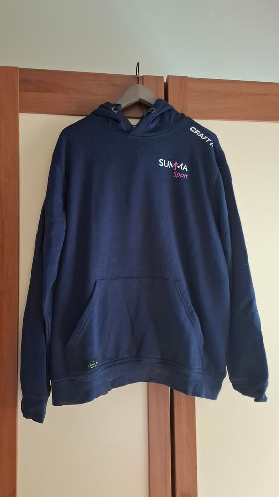 Suma sportkleding Craft Hoody maat L Heren donkerblauw, Ophalen, Zo goed als nieuw, Blauw, Algemeen