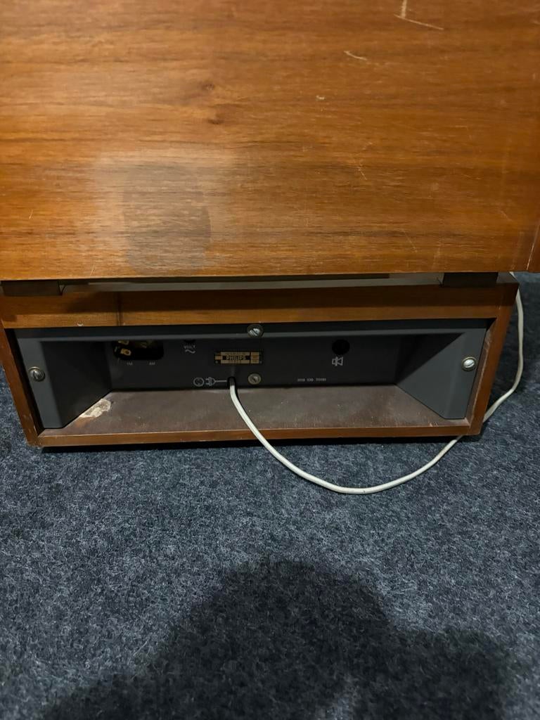 Vintage Philips Platenspeler H3X52AT (1965), Audio, Tv en Foto, Platenspelers, Gebruikt, Platenspeler, Philips, Ophalen