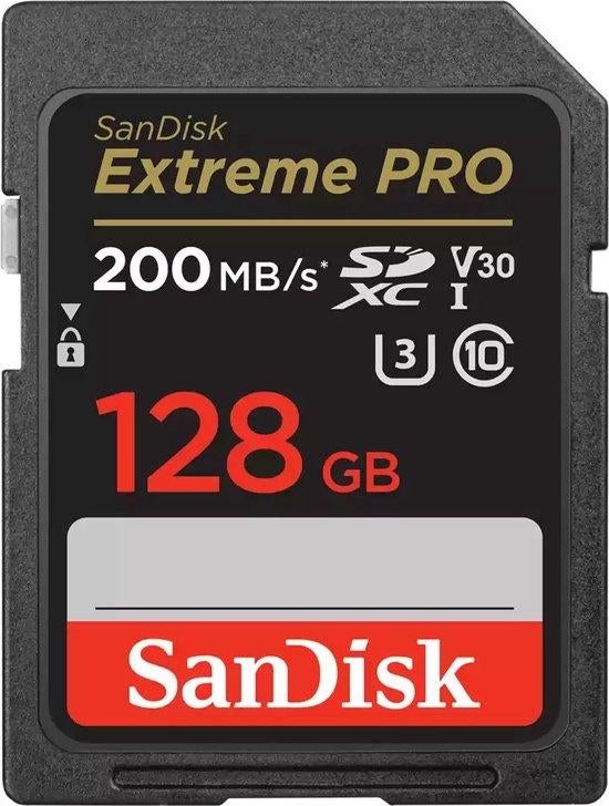 SanDisk Extreme Pro 128GB SDXC, SDXC, Sandisk, Nieuw, Ophalen of Verzenden
