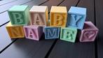 Gepersonaliseerde letterblokken - Baby naam cadeau, Ophalen of Verzenden, Nieuw, Overige typen
