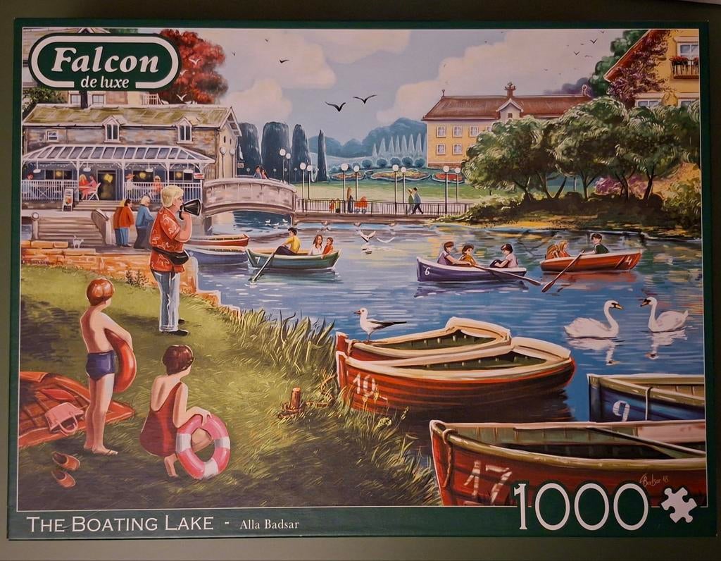 Falcon puzzel, Ophalen, 500 t/m 1500 stukjes, Zo goed als nieuw, Legpuzzel