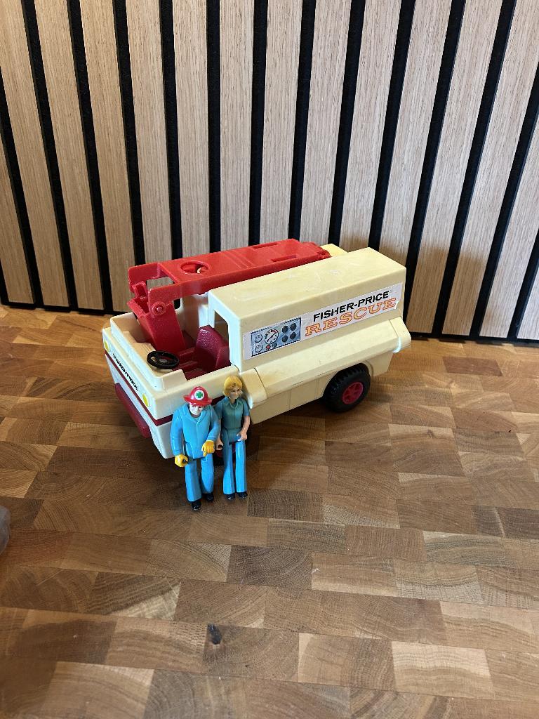 Fisher Price Rescue 1974, Ophalen of Verzenden, Gebruikt, Speelset