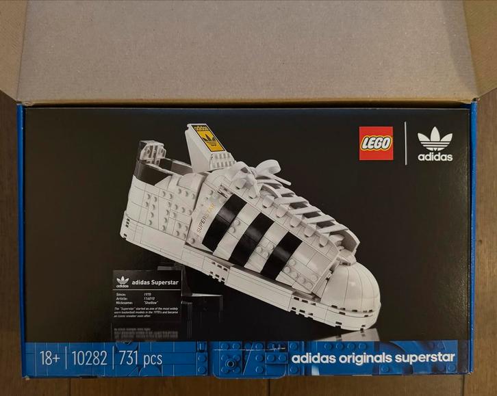 LEGO Adidas Originals Superstar 10282, Kinderen en Baby's, Speelgoed | Duplo en Lego, Nieuw, Lego, Complete set, Ophalen of Verzenden