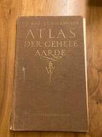 schoolatlas der gehele aarde uit 1961, Boeken, Gelezen, Overige atlassen, 1800 tot 2000, Wereld