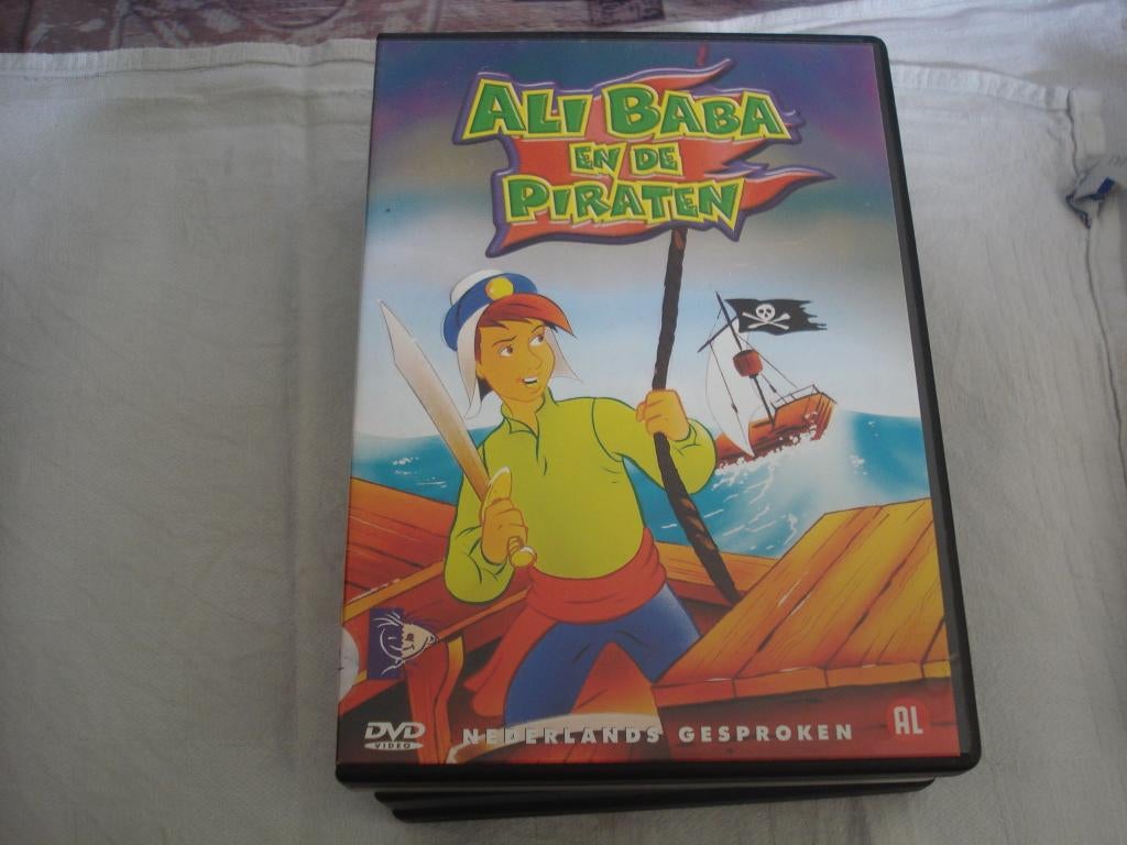 dvd ali baba en de piraten 479 -647, Alle leeftijden, Ophalen of Verzenden, Zo goed als nieuw