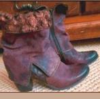 Nieuwe bordeaux nubuck lederen lage laarzen van Papucei 38, Kleding | Dames, Schoenen, Overige kleuren, Verzenden, Lage of Enkellaarzen