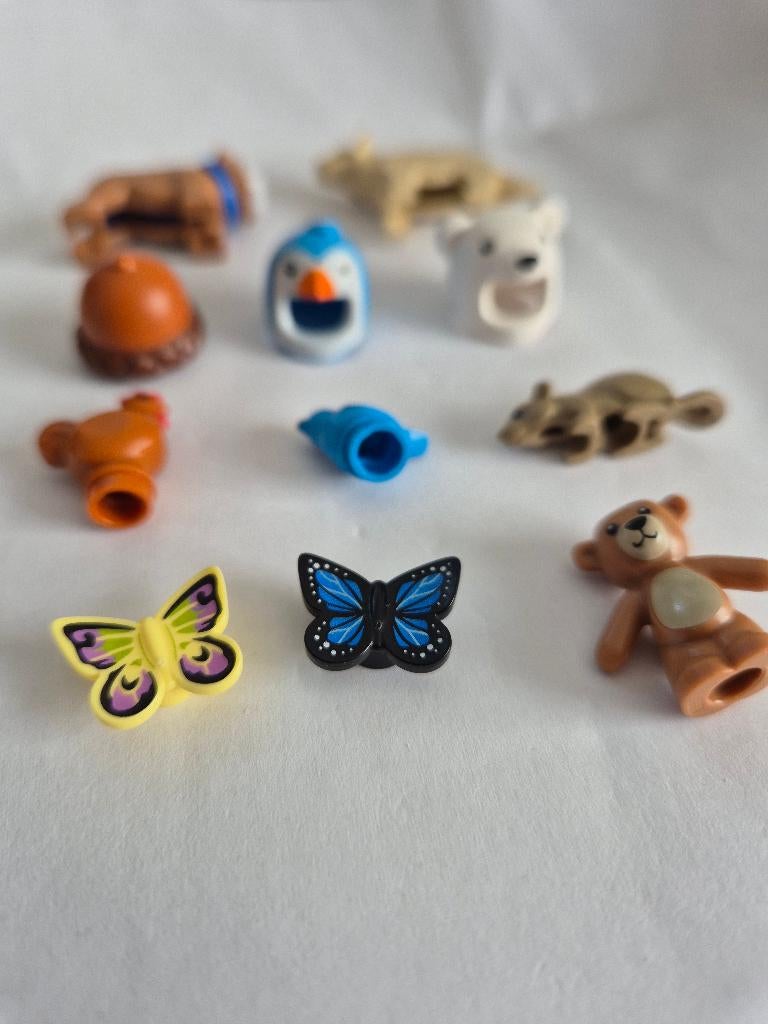 LEGO Verschillende Losse Dieren en Helmen, Ophalen of Verzenden, Zo goed als nieuw, Losse stenen, Lego