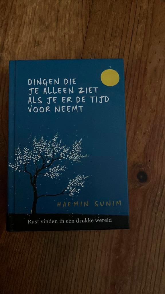 Dingen die je alleen ziet als je er de tijd voor neemt, Boeken, Ophalen of Verzenden, Zo goed als nieuw, Haemin Sunim