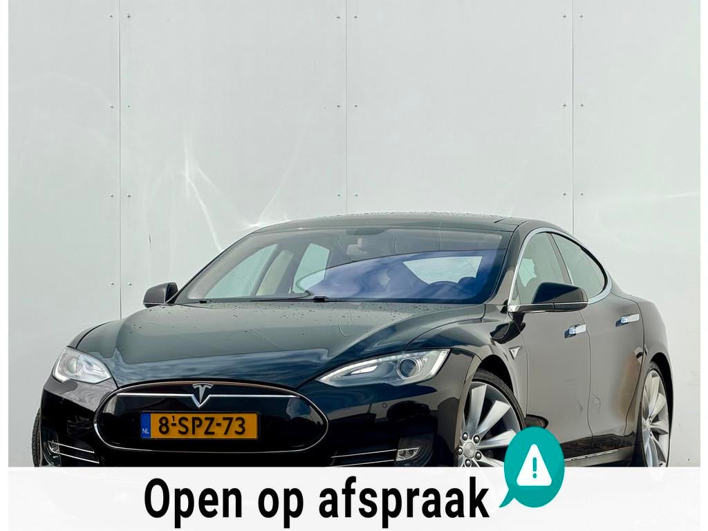 Tesla Model S 85 Performance | 2013 | Free supercharge | pan, Auto's, Achterwielaandrijving, Gebruikt, Met garantie (alle), Model S