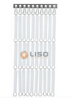 Liso vliegengordijn hor hulzengordijn, Ophalen, Kunststof, Gebruikt, 80 tot 100 cm