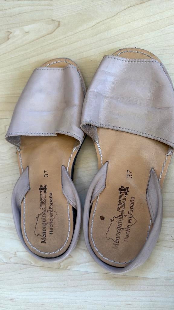 Menorquina d’estiu sandalen 37, Roze, Gedragen, Sandalen of Muiltjes, Ophalen of Verzenden