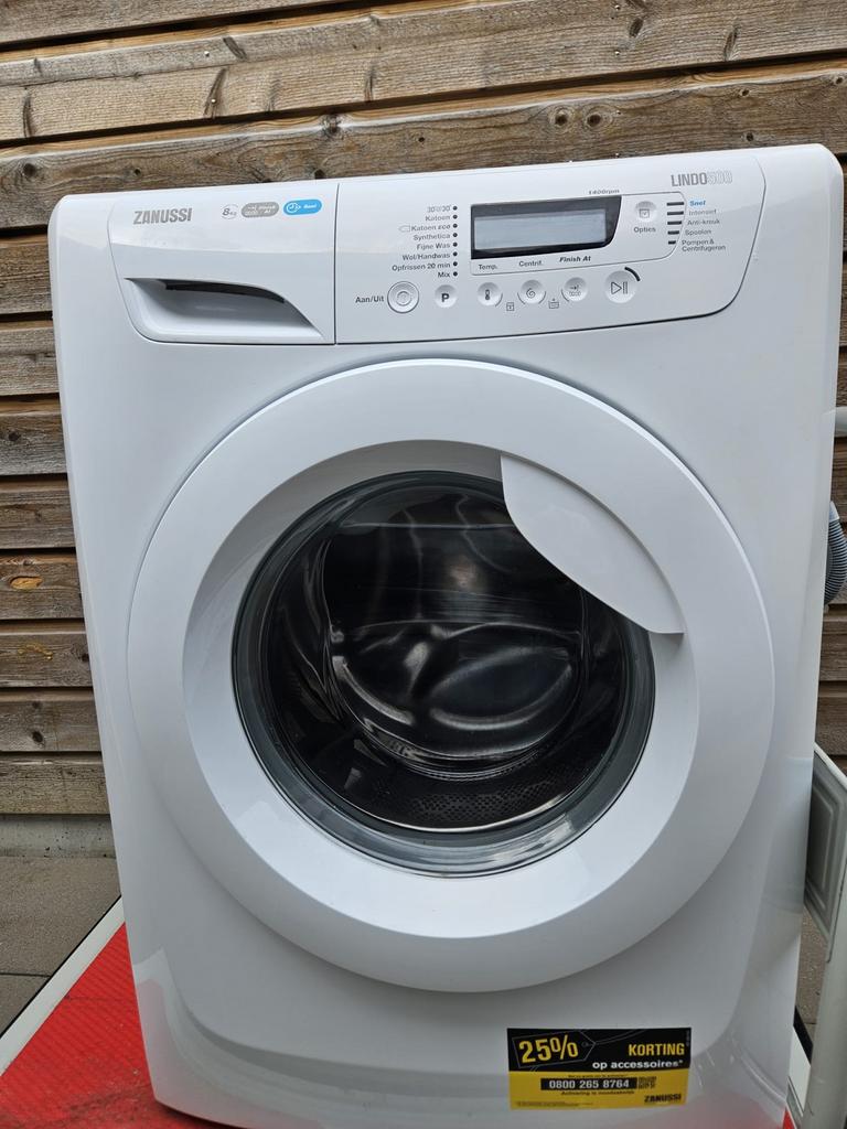 Zanussi Lindo 500 wasmachine 8kg, Witgoed en Apparatuur, Wasmachines, 1200 tot 1600 toeren, Gebruikt, 8 tot 10 kg, Ophalen of Verzenden