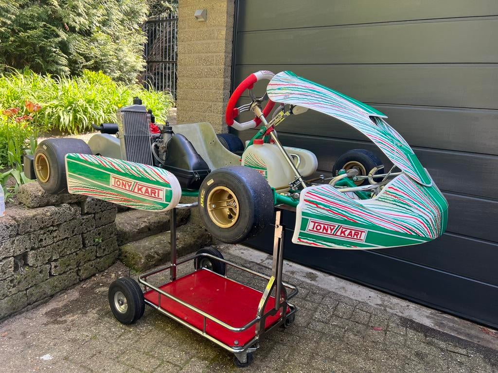 Tony kart met Rotax Max senior Evo, Sport en Fitness, Karting, Ophalen, Gebruikt, Kart