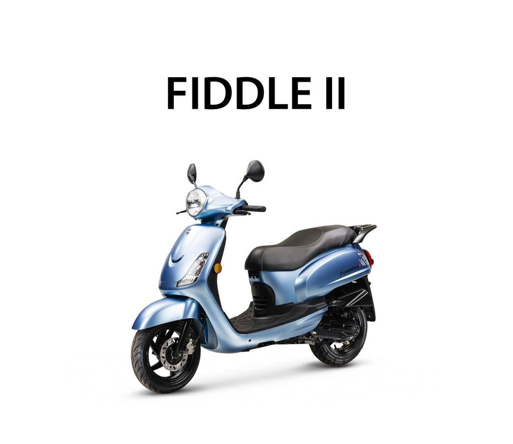Sym Fiddle 2 Scooter 25KM/45KM 2026 E5+ ( Sym ), Fietsen en Brommers, Scooters | SYM, Ophalen of Verzenden, Zo goed als nieuw