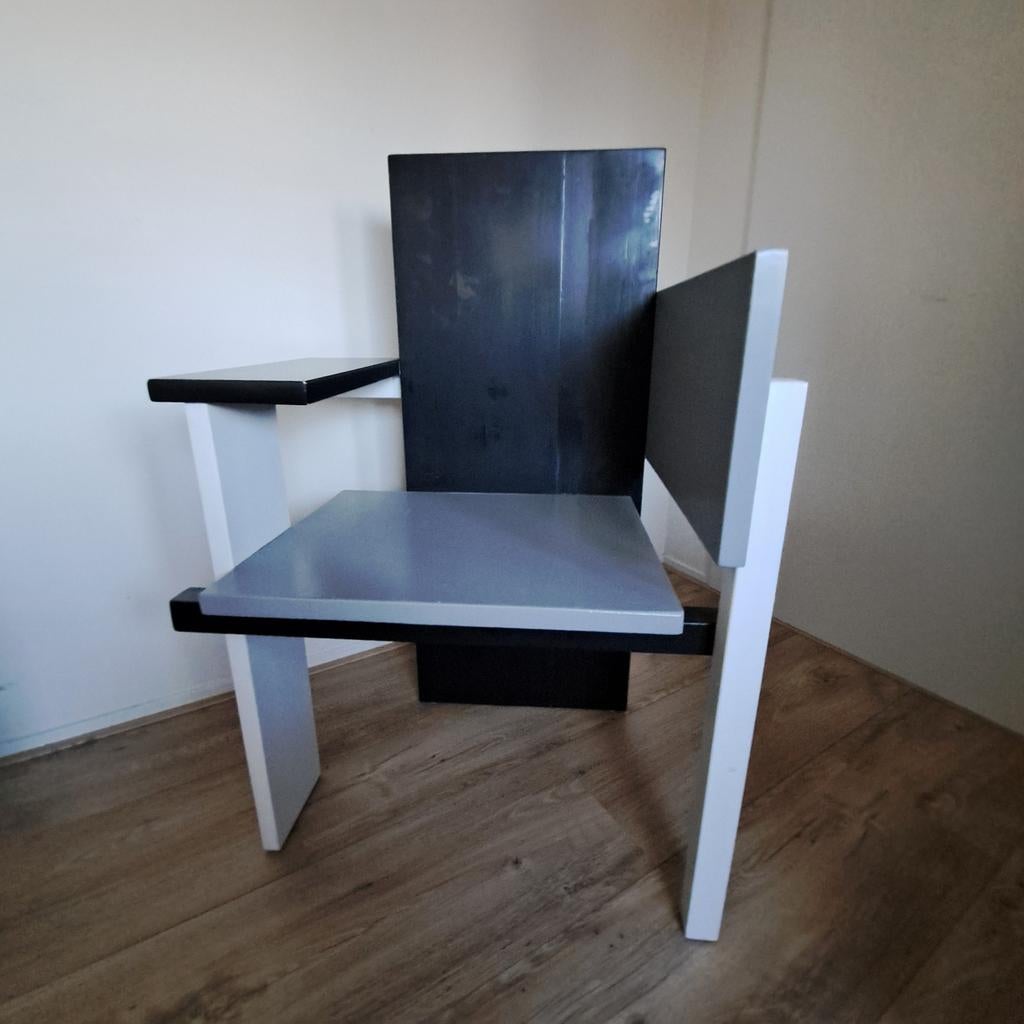 Rietveld Berlijnse Stoel, Huis en Inrichting, Stoelen, Ophalen, Hout, Design, Eén