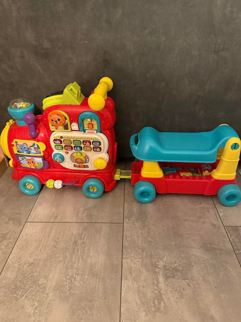 VTech Rijd & Leer Letterlocomotief met aanhanger, Ophalen, Gebruikt, Overige typen, Met geluid