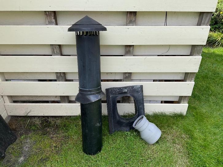 Dakdoorvoer voor badkamer-/ wc ventilatie, Doe-het-zelf en Verbouw, Ventilatie en Afzuiging, Gebruikt, Ventilator en Afzuiger