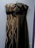 Aftershock nieuwe zwarte galajurk 1 kant met stenen L 34419, Zwart, Maat 42/44 (L), Nieuw, Ophalen of Verzenden