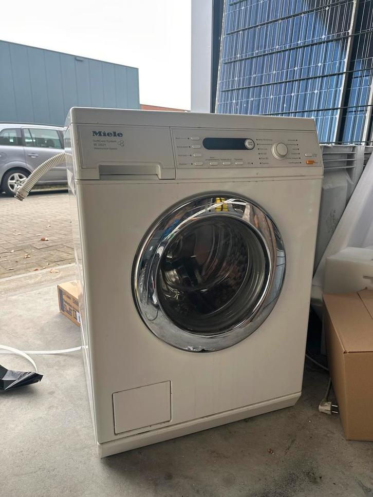 Miele SoftCare System W3821 Wasmachine - Ophalen Doetinchem, Witgoed en Apparatuur, Wasmachines, Gebruikt, Voorlader, 6 tot 8 kg