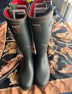 Aigle regenlaarzen Parcour 2 Iso kaki, Kleding | Dames, Ophalen of Verzenden, Zo goed als nieuw, Groen, Regenlaarzen