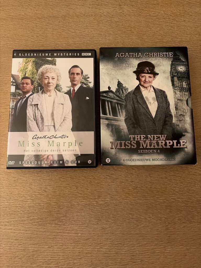 Agatha Christie's Miss Marple DVD Collectie - Seizoenen 3, 4, Boxset, Ophalen of Verzenden, Zo goed als nieuw, Actie en Avontuur