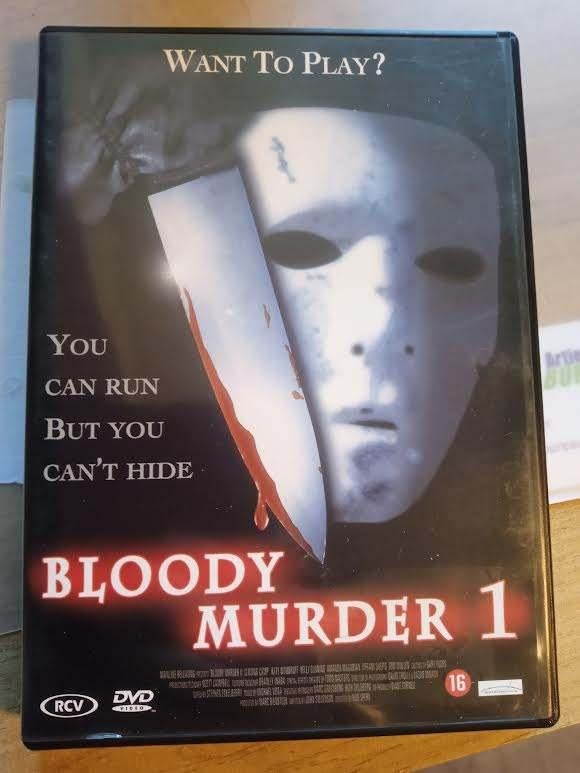 Bloody Murder (Slasher movie), Vanaf 16 jaar, Ophalen of Verzenden, Gebruikt, Overige genres