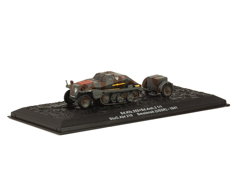 Sd Kfz 252 Half-track Ah 31/1 trailer StuG Abt 210 Smolensk, Dak Mantova Via Martiri di Belfiore 4 info@dakmantova.com, Verzenden