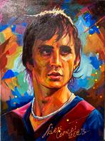 Alex L- Johan Cruijff- Handgeschilderd (100%)- Origineel, Ophalen of Verzenden