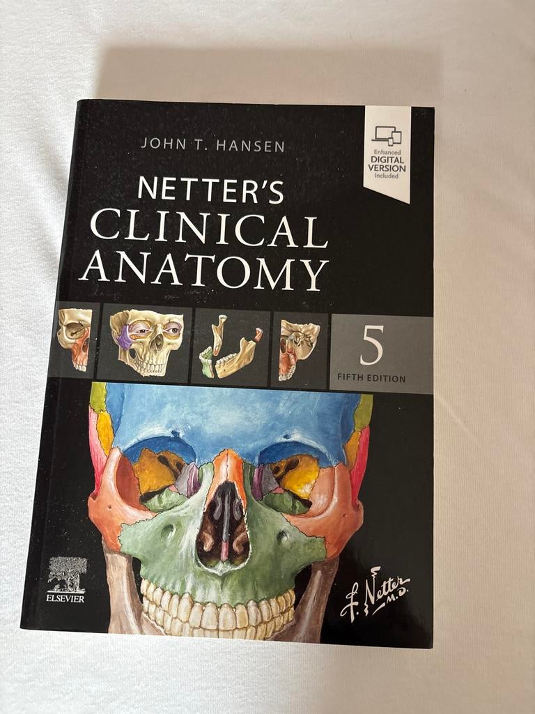 Netter's Clinical Anatomy 5th Edition, Ophalen of Verzenden, Beta, Gelezen, WO