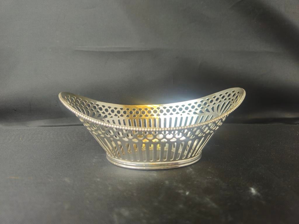 Zilveren bonbonschaltje, Antiek en Kunst, Ophalen, Zilver