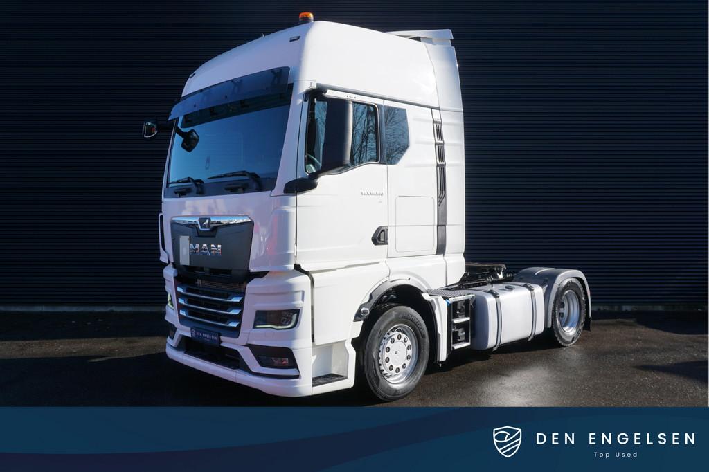 MAN TGX 18.510 4x2 BLS ACC Standairco Retarder Koelkast 2x T, Auto's, Vrachtwagens, Automaat, MAN, Wit, Origineel Nederlands